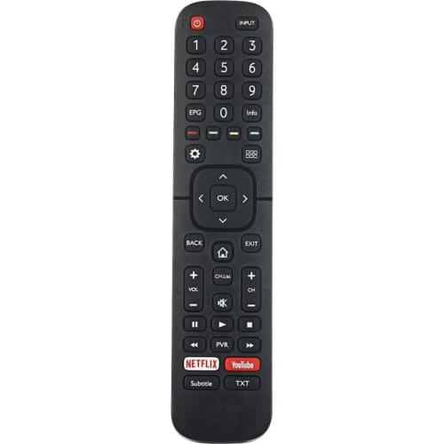 Remote Control for Hisense Kalley Lcd Smart TV With Netflix Youtube Controller