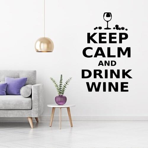 Carved Drinks Text Tags Self Adhesive Vinyl Waterproof Wall Decal For Kids Room Decoration Art Mural