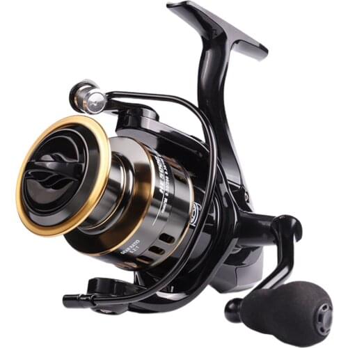 Fishing Reel HE1000 Max Drag 50kg 5.2:1 High Speed Metal Spool Spinning Reel Saltwater Reel carp Reel Fishing Wheel
