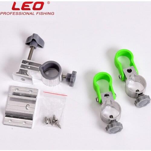 Leo Fishing Accessories 27575 Aluminum Alloy Fishing Box Fishing Chair Umbrella Stand Quick Release Gear Pesca Angler