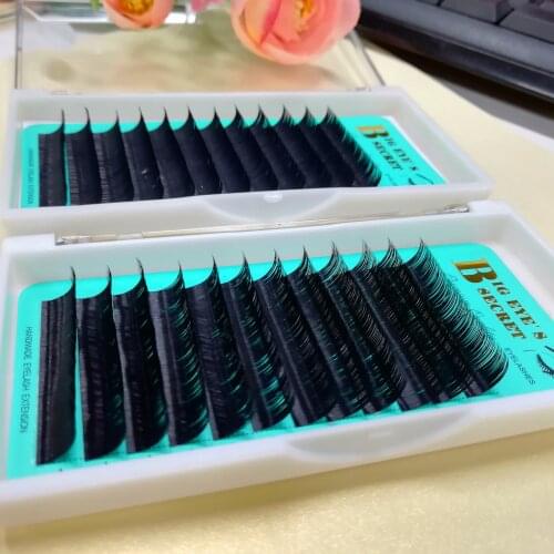 Big eyes secret Russian Volume Classic Eyelash Extensions Individual Eyelash Extension Silk Lashes