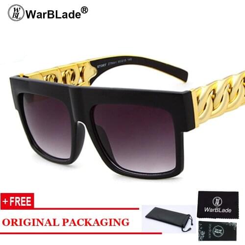 Classic Brand Men Square sunglasses Women Vintage Oversized Sun Glasses Retro Big Frame Kurt Glasses Lunettes De Soleil Gafas