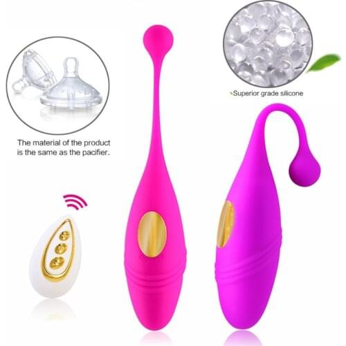 Bullet Vibrator Wireless Remote Control Vibrating Eggs Powerful Sex Toys for Women Love Eggs G Spot Clitoris Stimulator Sex Eggs