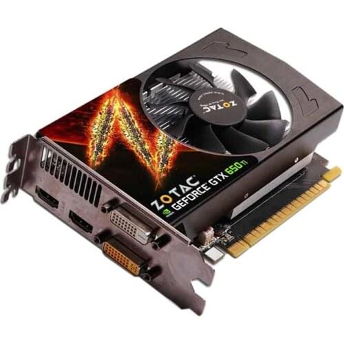 ZOTAC Video Card GTX650Ti 2GD5 128Bit 2GB GDDR5 Graphics Cards for nVIDIA Original Map GTX 650Ti GTX650Ti-2GB Hdmi Dvi Used