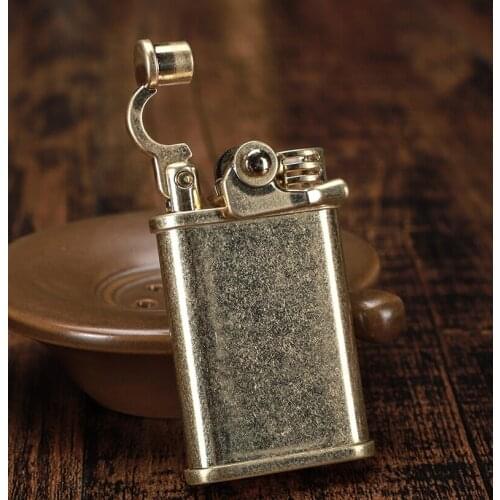 Zorro rocker arm windproof kerosene lighter retro grinding wheel lighter creative personality gift z-605