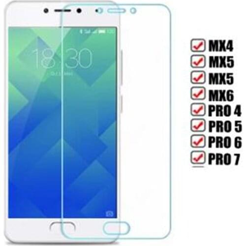 3-1Pcs For Meizu MX4 MX5 MX6 screen protector film for Meizu PRO 5 6 7 Plus tempered glass Phone protective film