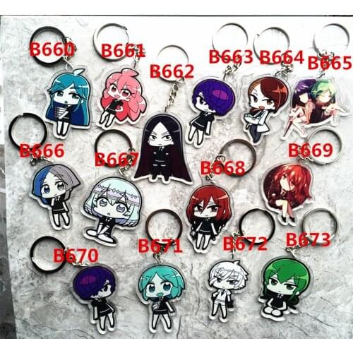 Anime Land Of The Lustrous Acrylic Keychains Pendant Keyrings Cosplay Props Jewelry Accessories Pendant Gifts Favors Souvenir