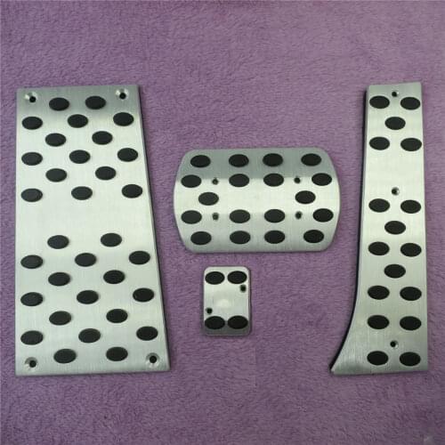 DEE Car Accessories Gas Accelerator Brake Footrest Pedal For LEXUS RX 200T 350 450H AT 2016 Car Cover Styling Plate Pad Stickers