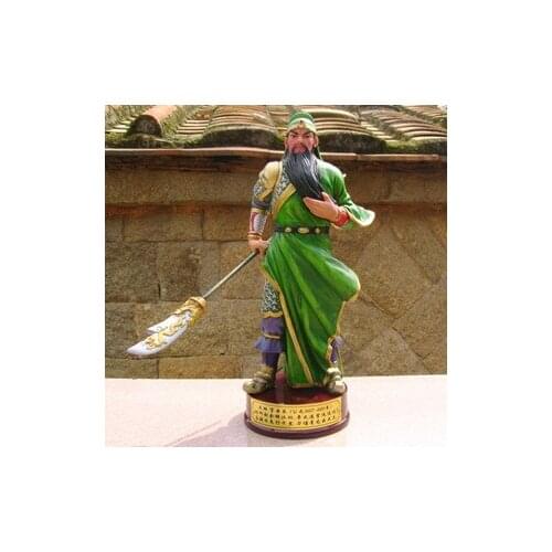 Three Kingdoms Garage Kid Guan Guan Statue Resin Crafts Home Guan Gong Decoration Taoyuan Sanjieyi Gift Doll GK