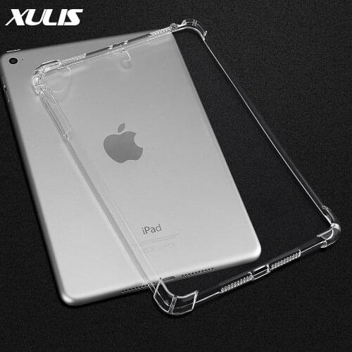 For iPad Mini Case, Transparent Soft Cover for iPad Mini 4 5 Case Silicone TPU Case for ipad mini 1 2 3 Capa Funda
