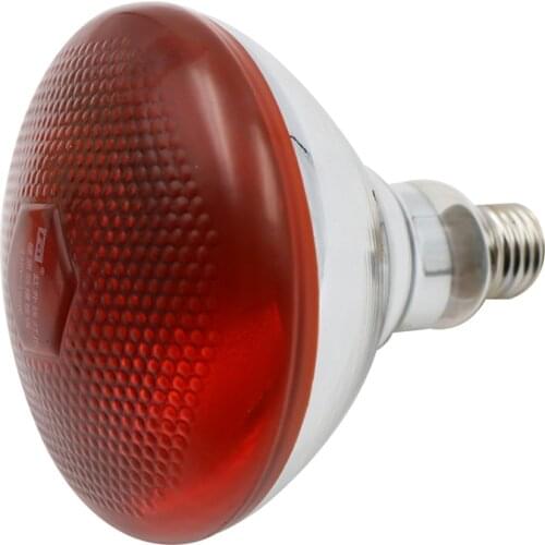 E27 Chicks Infrared Heating Light Piglets Waterproof Riot Hemp Noodles Heating Lamps Cubs Dog Breeding Red/White Insulation Bulb