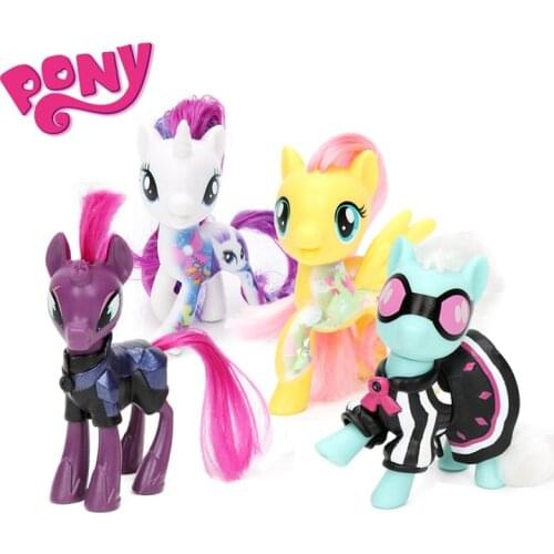 Hasbro My Little Pony Toys Friendship is Magic PVC Action Figure Collection Model Childrens Toys Gifts for Girls