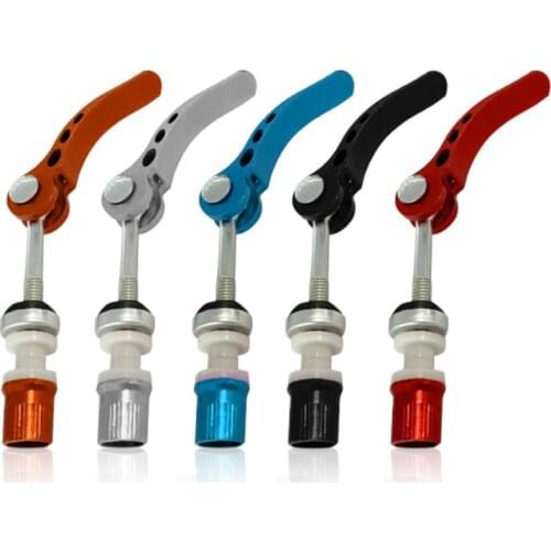 Mountain Bikes QR Tool MTB Bicycle Seat Tube Clamp Screw Quick Release Lever Cycling Seat Tube Road Bike Quick Release Universal