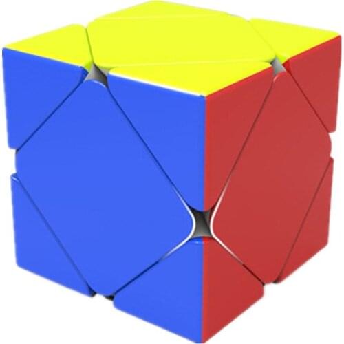 Qiyi qicheng 3x3 Skew Cube smooth speed game cubes3x3x3 professional puzzle adult toy cube childrens educational fun toy gift