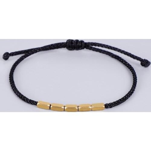 ZV Hot Jewelry Rope Bracelet For Woman Copper Bead Friendship Chain Paired Rope For Girls Gift Jewelry Accessories Dropshipping