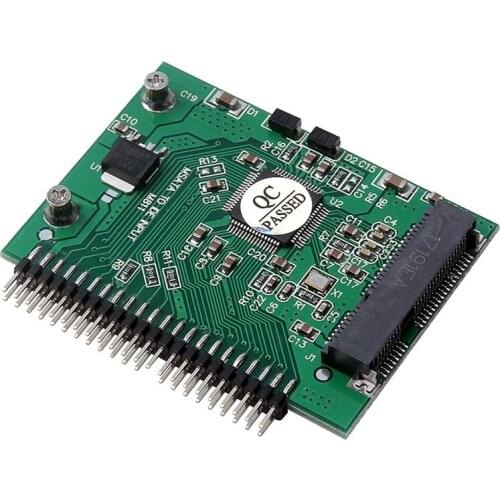 MSATA Mini PCI-E SSD To 2.5inch 44 Pin IDE Converter Adapter Converter Adapter Board 5V