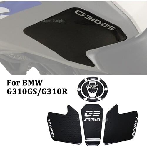 New Motorcycle Accessories Real Tank Pad Gas Fuel Sticker Moto Decal Emblem Protector FOR BMW G310GS G 310GS G 310 GS