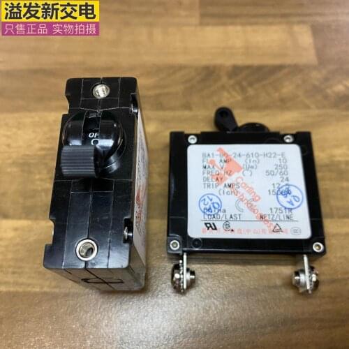 Original new 100% BA1-B0-24-610-H22-E 10A 250V 1P equipment circuit breaker