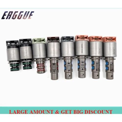 Original OEM Transmission Solenoid A6MF1 A6MF1/2 A6MF2 For HYUNDAI For Chevrolet 8PCS Set Used Tested