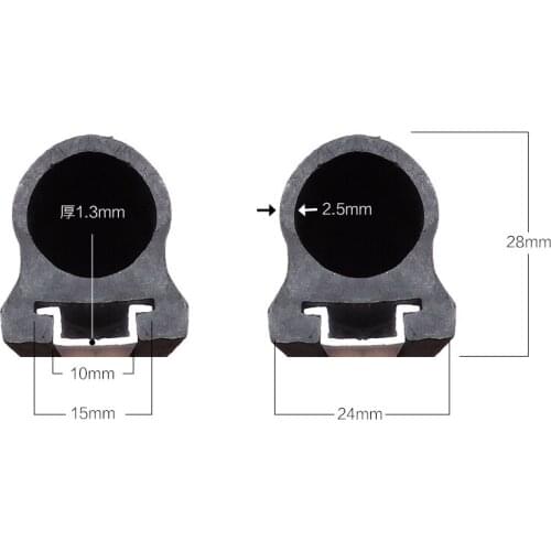 Anti-smashing Rubber Strip Anti-smashing Pressure Wave Rubber Strip Anti-smashing Airbag Rubber Strip Containing Aluminum Strip