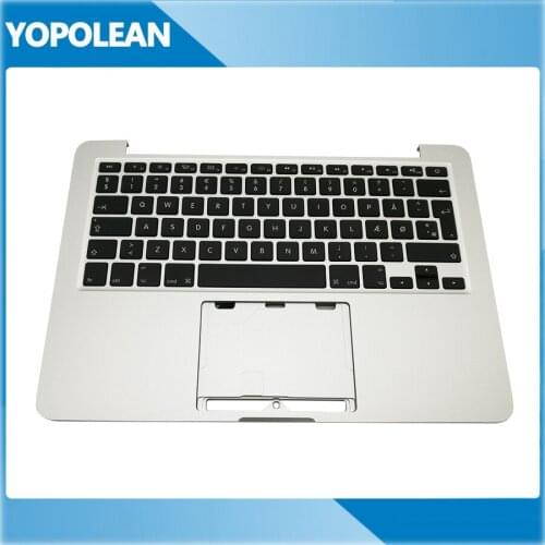 Brand New For MacBook Pro Retina 13" A1502 DK Denmark Topcase Top Case Palmrest Keyboard 2013-2014 Years