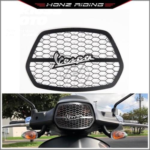 For Vespa Sprint 150 2017-2021 Stainless Steel Scooter Headlight Protector Cover