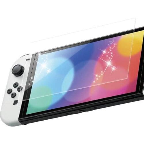 1 PCS Tempered Glass 9H HD Screen Protector Film For Switch OLED Model Scratch Resistant Screen Protector