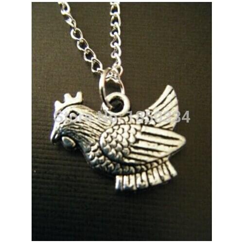 10pcs Fashion Vintage Chicken - Hen Charms Statement Collar Choker Short Chain Necklaces Pendants Jewelry B198