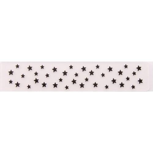 15x3cm Stars Embossing Folders Plastic For Scrapbooking DIY Template Christmas Photo Album Card Making