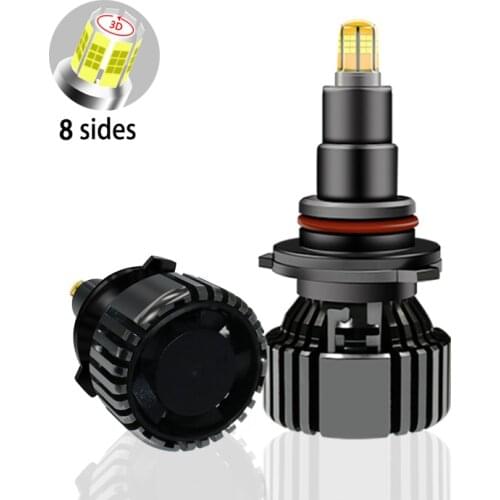 2 Pcs H8 H11 LED 30000LM 100W Canbus 9012 HIR2 H7 H1 H3 H4 H9 HB3 9005 HB4 9006 Led Car Headlight 6500K Fog Lamp 12V G13