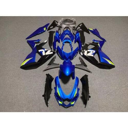 2021 WHSC Cowlings For SUZUKI GSXR1000 2009-2016 ABS Plastic Fairings Kit blue