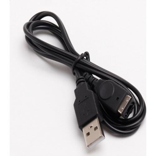30 Pcs Charging Cable Black 1.2m 3.9ft USB Charger Games Accessories for DS NDS Gameboy Advance SP GBA SP