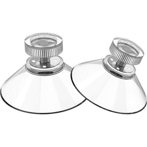 4Pcs/10Pcs Threaded Rod Suction Cup Wall-mounted Strong Sucker Transparent For Kitchen Wall Mount Furniture Fixture