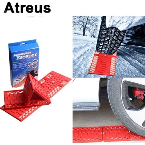 Atreus Snowy muddy Get out of trouble Car Tires Grip Track Mats For Nissan qashqai Citroen c4 c5 c3 Chevrolet cruze aveo Peugeot