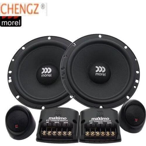 Free shipping 5sets Morel Maximo 602 Car Audio 6-1/2" 2-Way Maximo Component car Speaker Systetm