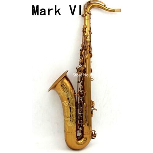 Hot Selling Tenor Saxophone Bb Flat Lacquer Metal Musical Instrument Professional With Case Gloves Free Shipping