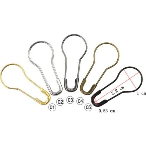 Gourd Pin Knitting Crochet Locking Stitch Marker Hangtag Safety Pins DIY Sewing tools Needle Clip Crafts Accessory 2000pcs/lot