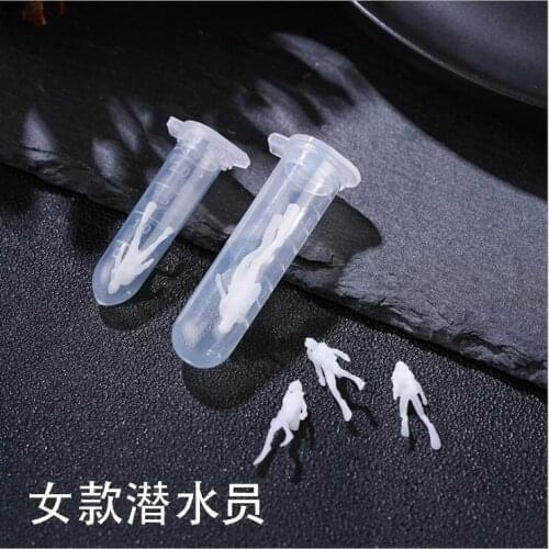 New 3 pcs/lot Different style Resin mini diver material epoxy mold makeing jewelry filling for DIY jewelry