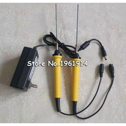 Hot Knife Styrofoam Cutter 2pc 10CM Pen CUTS FOAM KT Board Cutting Knife +1pcs Electronic Voltage Transformer Adaptor