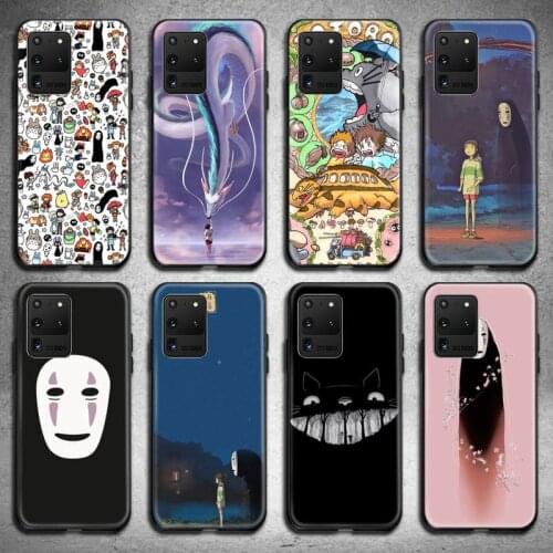 HOTCASHOP Cute Totoro Spirited Away Phone Case for Samsung S20 plus Ultra S6 S7 edge S8 S9 plus S10 5G lite 2020
