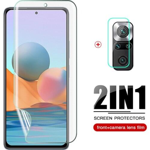 For Xiaomi Redmi Note 10 Pro Frosted Matte Soft Hydrogel Film Camera Lens Protective For Readmi Redme Note10 10Pro Film Not Glas