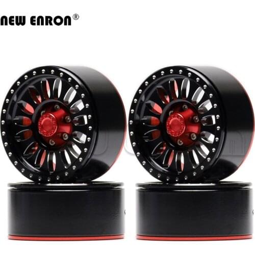 NEW ENRON Alloy 15-Spoke 1.9" Wheels Hub Rims For 1:10 RC Crawler Axial SCX10 SCX10 II 90046 Tamiya MST jimny TF2 Traxxas TRX-4