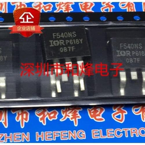 Original 10pcs/ IRF540NS F540NS TO-263