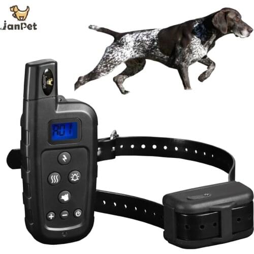 JANPET 600Yards Dog Training Collar Waterproof Remote Dog Shock Collar with Beep, Vibration and Shock Electronic Collar
