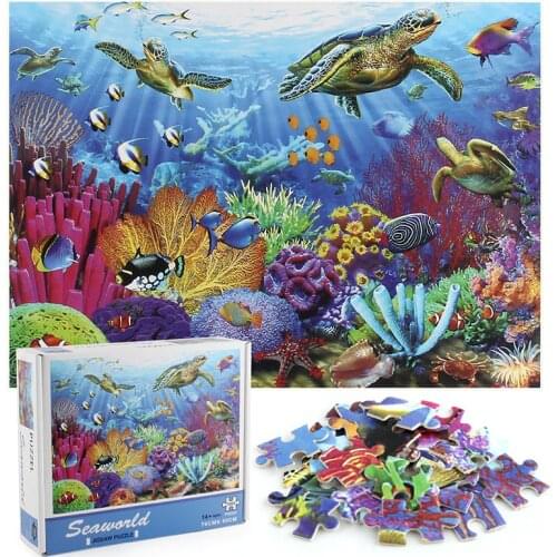 Tropical Waters 1000 Pieces Jigsaw Puzzle for Adults Kids