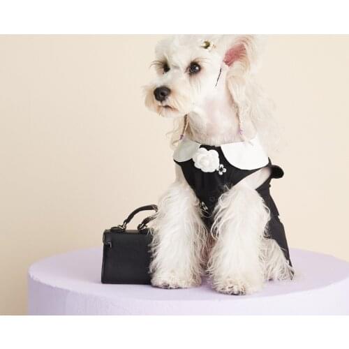 Pet Dog Princess Dress Summer Puppy Skirt for Small Medium Dogs Cute Dog Clothes Schnauzer Dresses Pomeranian Costumes