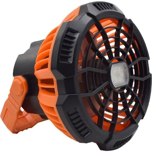 USB Rechargeable Ceiling Fan Lamp Bed Hanging Mosquito Net Camping Portable Outdoor Camping Hanging Fan Lamp