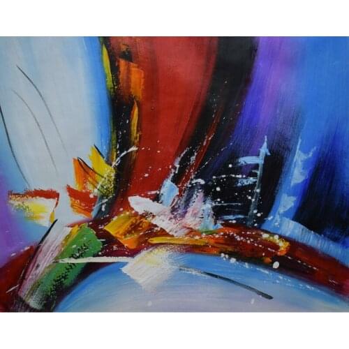 Hand Painted Wall Art Abstract Painting Modern Oil Painting on Canvas Beautiful Picture Painting for Living Room Decoration