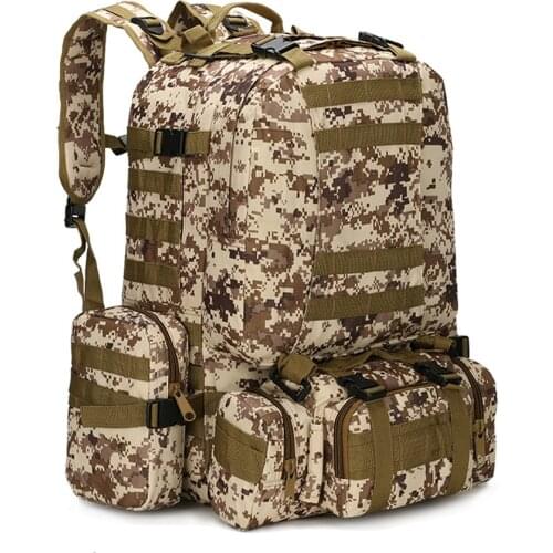 2017 New Fashion 3D Men Backpack male Backpack Large Climbing Backpack Travel Bag Rucksack big military Backpacks Bagpack