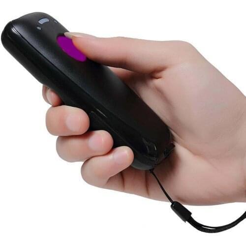 Scanhero2D/QR/1D Pocket Wireless Bluetooth Barcode Scanner Portable Reader Red Light 2D Bar Code Scanner for IOS Android Windows